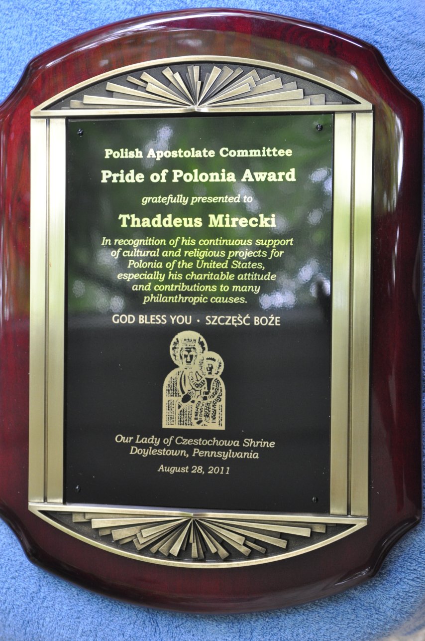 [Photograph Pride of Polonia]